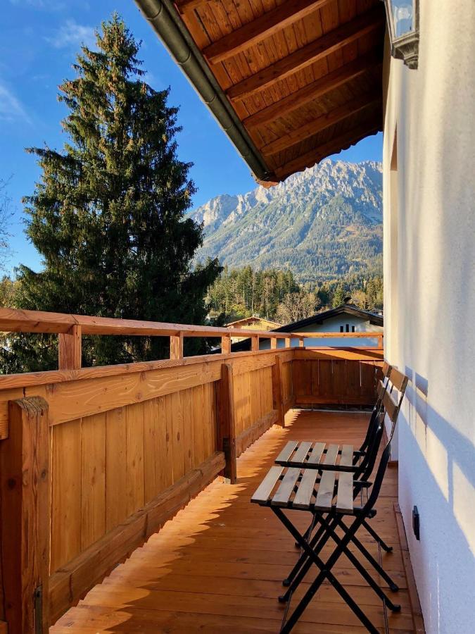 Haus Widmann Lejlighed Scheffau am Wilden Kaiser Eksteriør billede