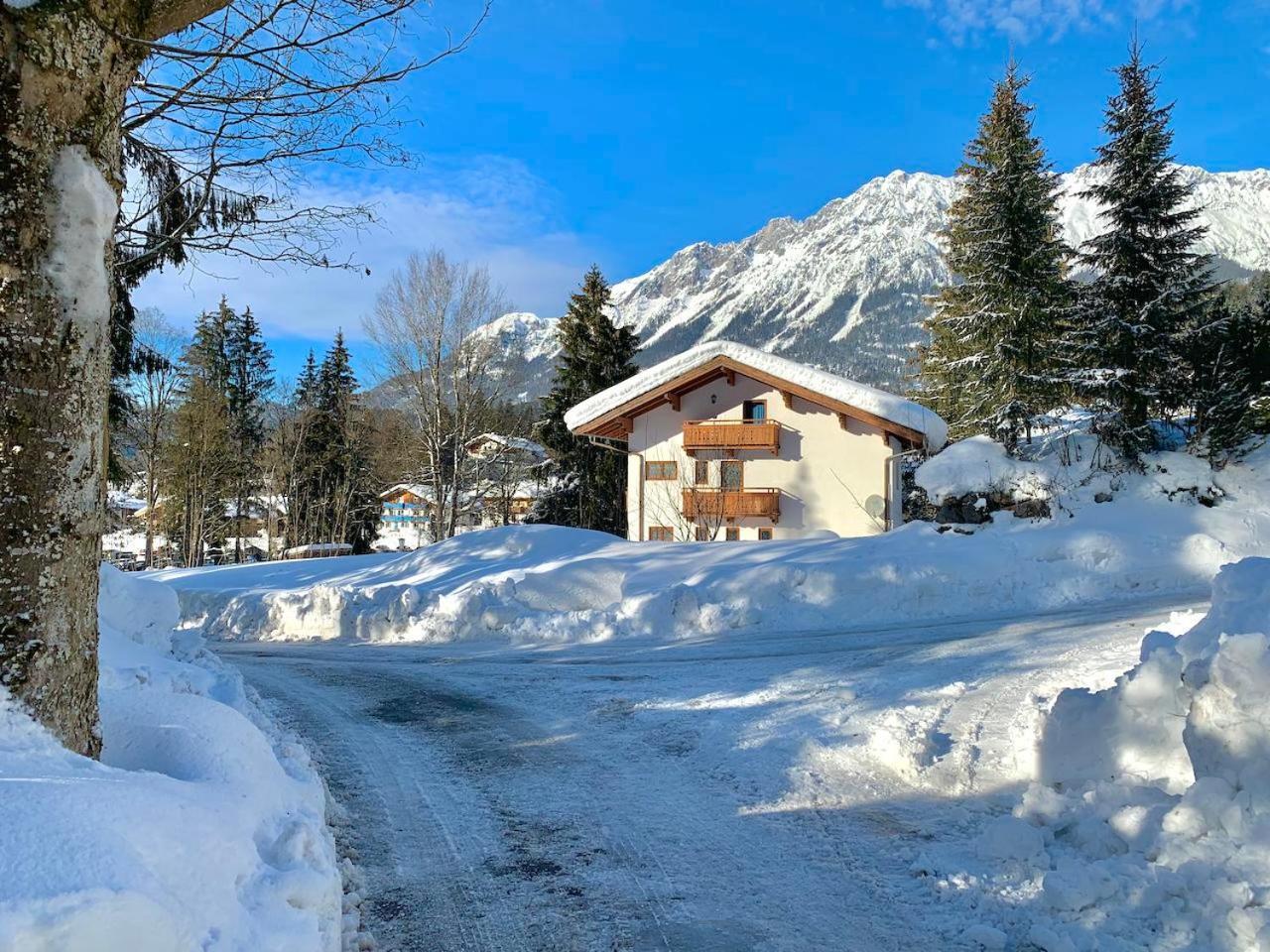 Haus Widmann Lejlighed Scheffau am Wilden Kaiser Eksteriør billede